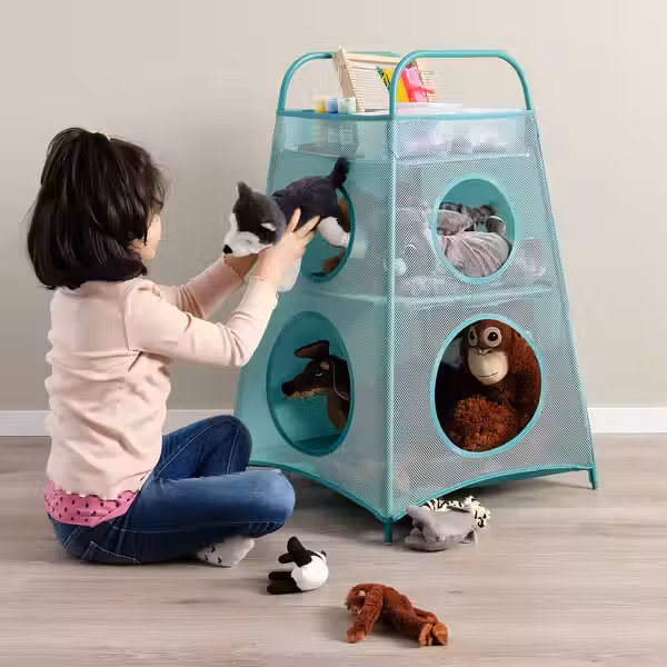 TIGERFINK ТИГЕРФИНК Модуль для хранения с отделениями - бирюзовый - фото 4