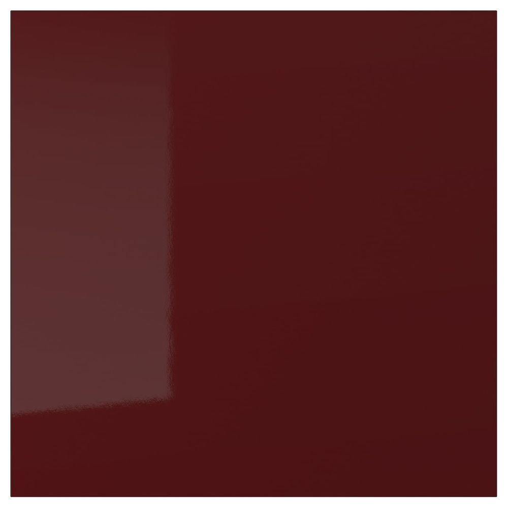 Дверь, глянцевый темный красно-коричневый 40x40 см IKEA KALLARP КАЛЛАРП 804.348.48 - фото 1