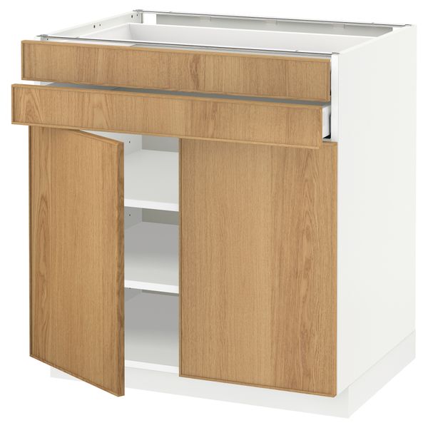 IKEA, вид спереди - схема-чертеж с размерами