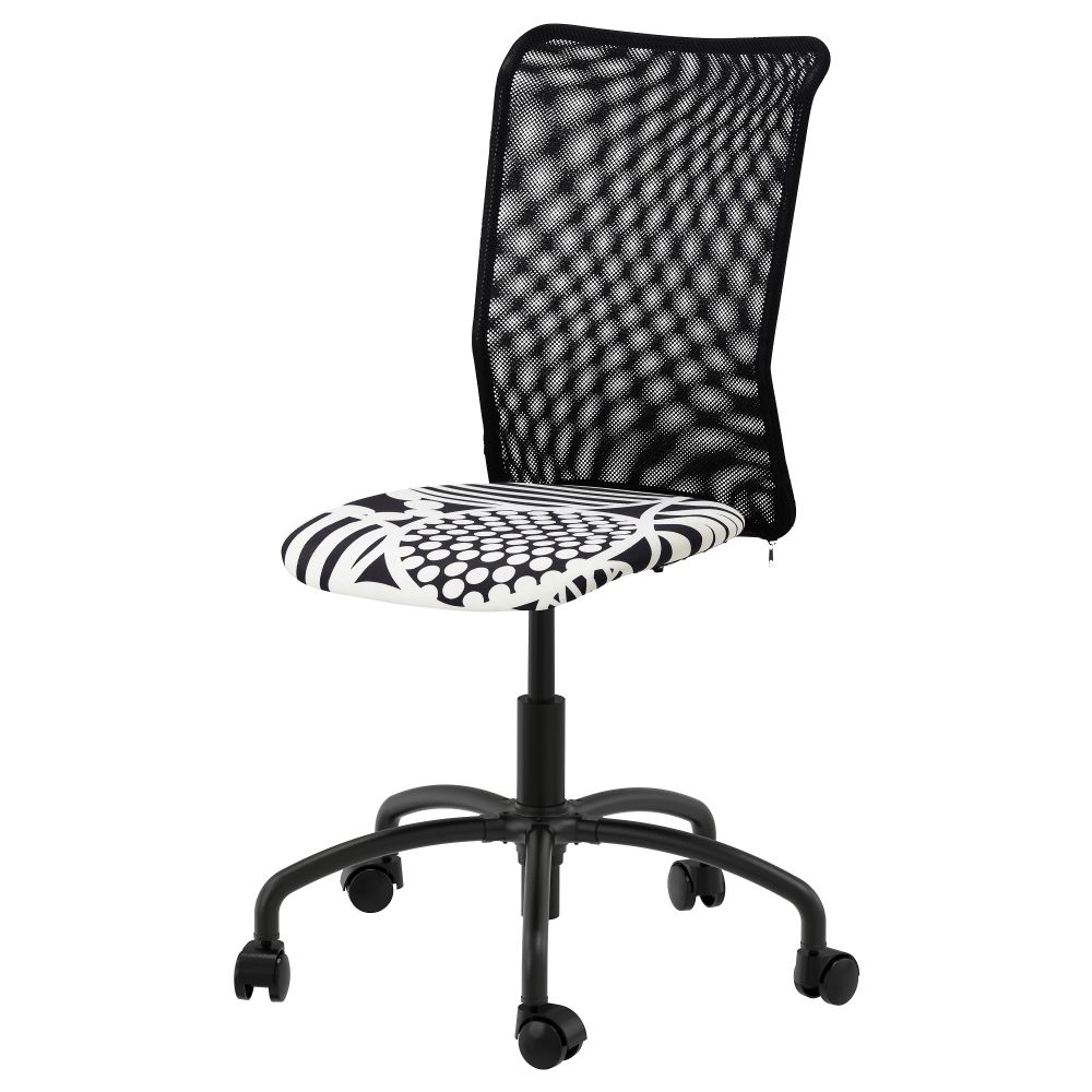 Рабочий стул ТУРБЬЁРН, черный Кварнаторп черный - фото 1