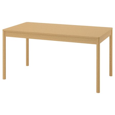 TONSTAD Стол - дубовый шпон 150x80 см