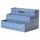 Подставка для канцелярских принадлежн, белый, синий, 35x21 см IKEA ФЬЕЛЛА 804.323.40