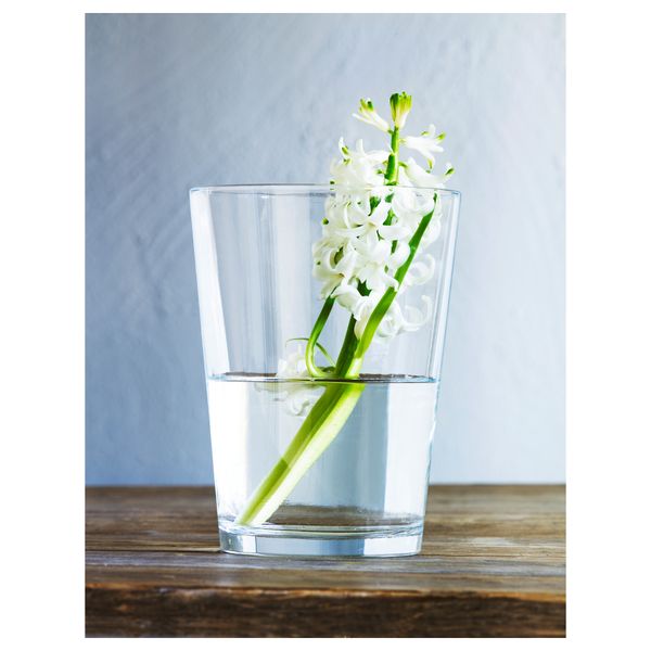 Ваза БЛАДЭТ, прозрачное стекло (20 см) - фото 3