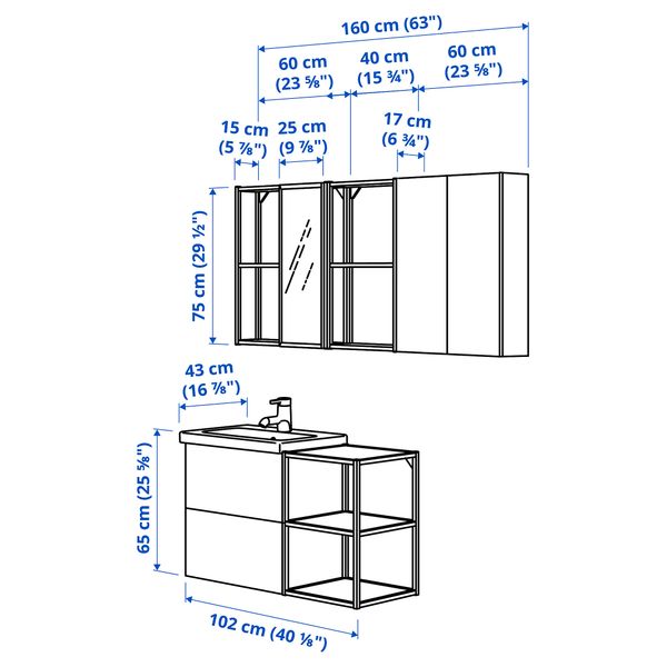 IKEA в интерьере ванной