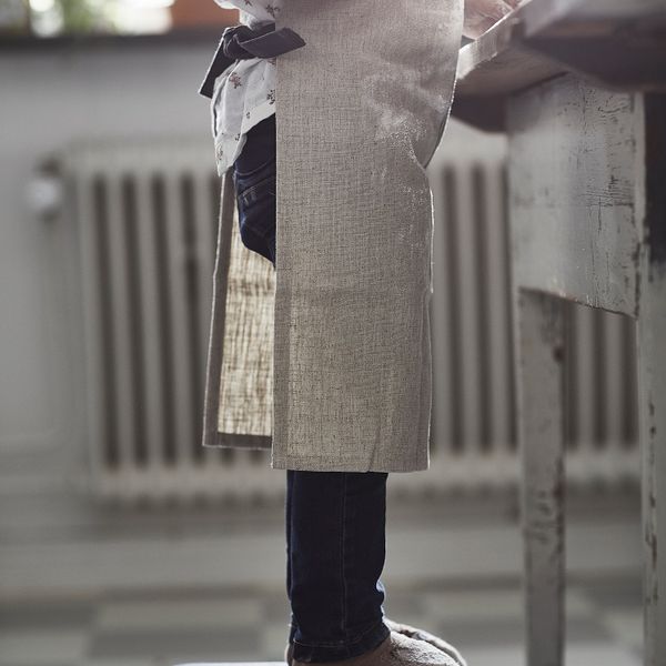 Фартук детский, бежевый, 45x57 см IKEA MARIATHERES МАРИАТЕРЕС 304.795.80 - фото 7