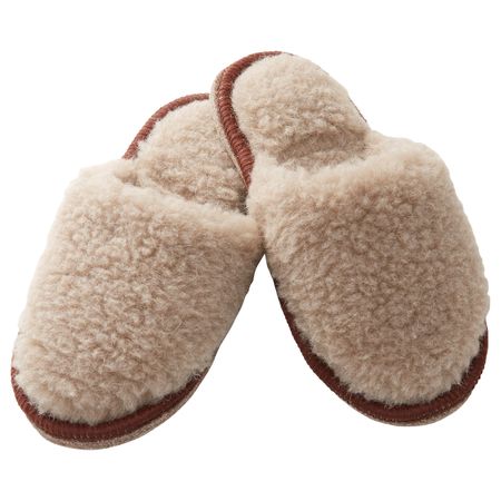 Тапочки, бежевый L/XL IKEA FEGEN ФЕГЕН 903.776.73