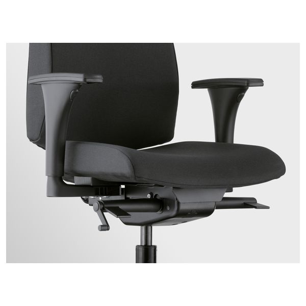 Вращающееся легкое кресло ВОЛЬМАР, черный - фото 4