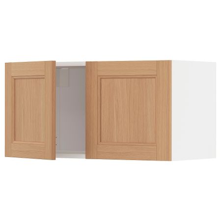 Навесной шкаф с 2 дверцами, 80x40 см, белый IKEA METOD МЕТОД 294.384.87