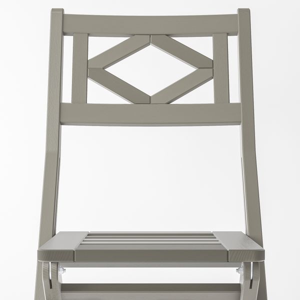 Садовый стул, складной, серый IKEA BONDSTOCKHOLM СТОКГОЛЬМMEN БОНДХОЛЬМЕН 004.735.27 - фото 6