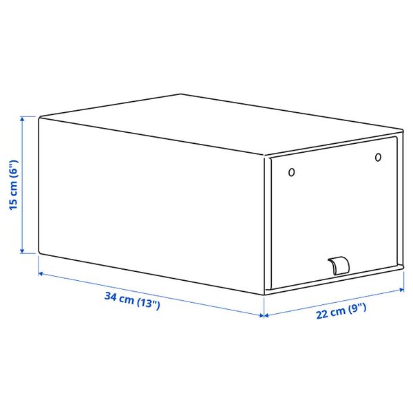 Упаковка 4 из 3 для IKEA - схема-чертеж с размерами
