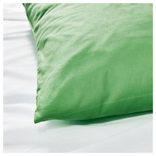 Наволочка ДВАЛА, зеленый (50x70 см) - фото 2