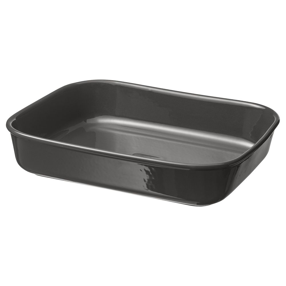 Форма для духовки, прямоугольной формы/темно-серый 33x26 см IKEA VARDAGEN ВАРДАГЕН 703.726.00 - фото 1