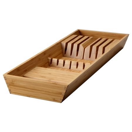 Подставка для ножей, бамбук 20x50 см IKEA VARIERA ВАРЬЕРА 203.676.44