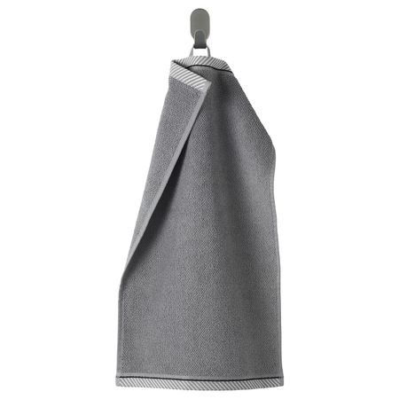 Полотенце, серый 30x50 см IKEA VIKFJÄRD ВИКФЬЕРД 904.052.18