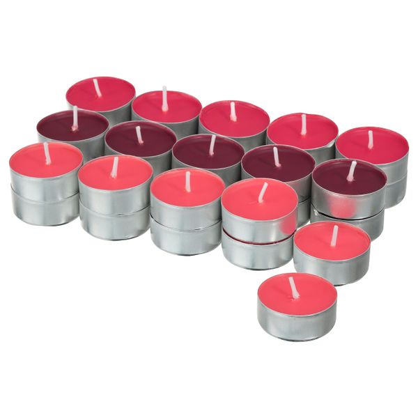 Свеча греющая ароматическая, Имбирное печенье/красный IKEA VINTER 2021 ВИНТЕР 2021 804.950.16 - фото 1