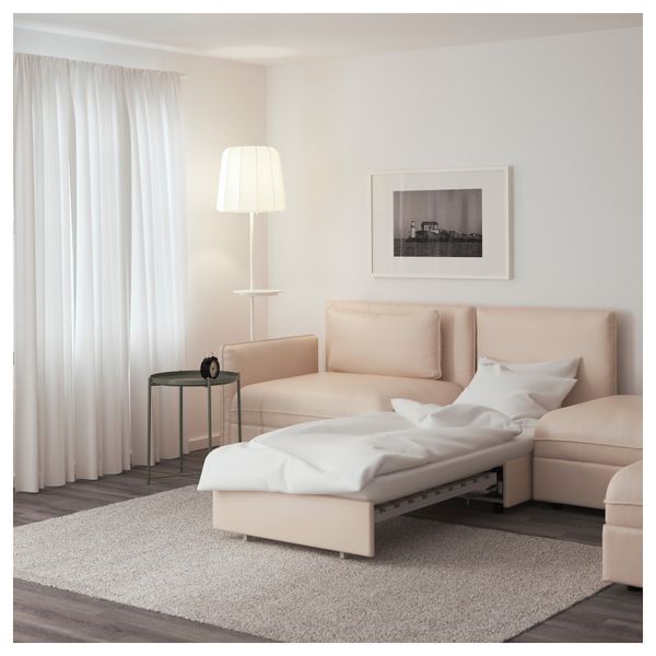 5-местный диван-кровать ВАЛЛЕНТУНА, Мурум бежевый - фото 2