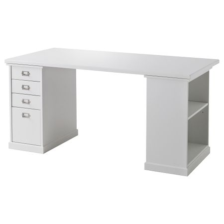 Стол КЛИМПЕН, белый (150x75 см)