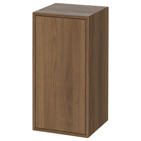 EKET Шкаф с дверцей и 1 полкой - коричневый под грецкий орех 35x35x70 см