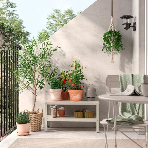 DJURTRÄNARE Корзина - темно-желтый 18x25x14 см - фото 4