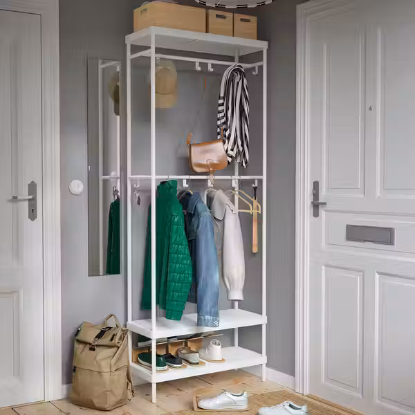 HÖSVANS ХЁСВАНС Рожок для обуви - бамбук 40.0 см - схема-чертеж с размерами