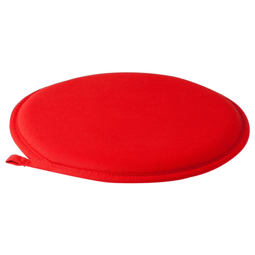 Подушка на стул ЦИЛЛА, красный (34 см) - фото 1