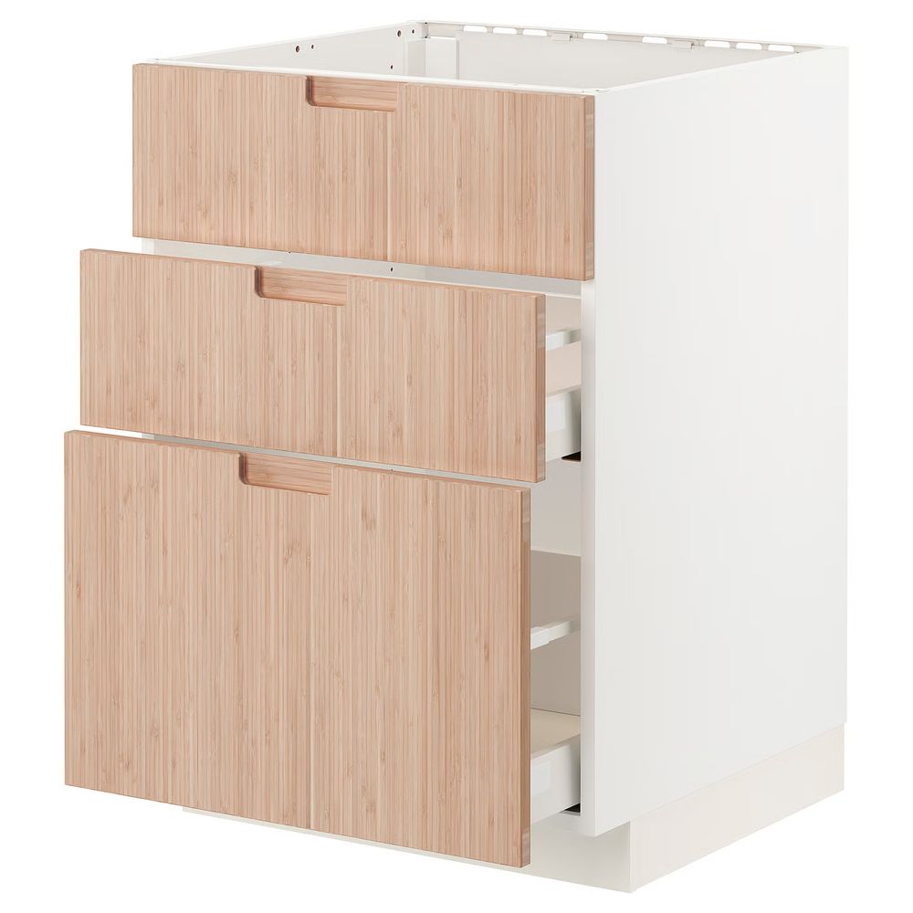 METOD / MAXIMERA Напольн шк п-мойку+3фрнт пнл/2ящ - фото 1