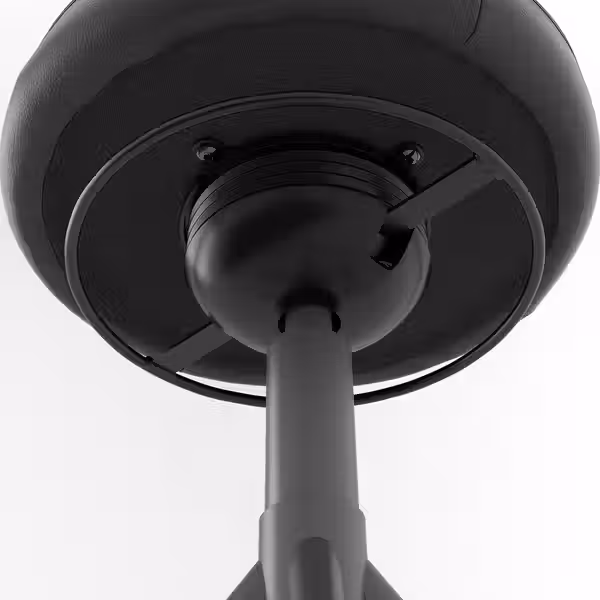 TROLLBERGET Табурет-опора для работы сидя/стоя - Glose чёрный - схема-чертеж с размерами