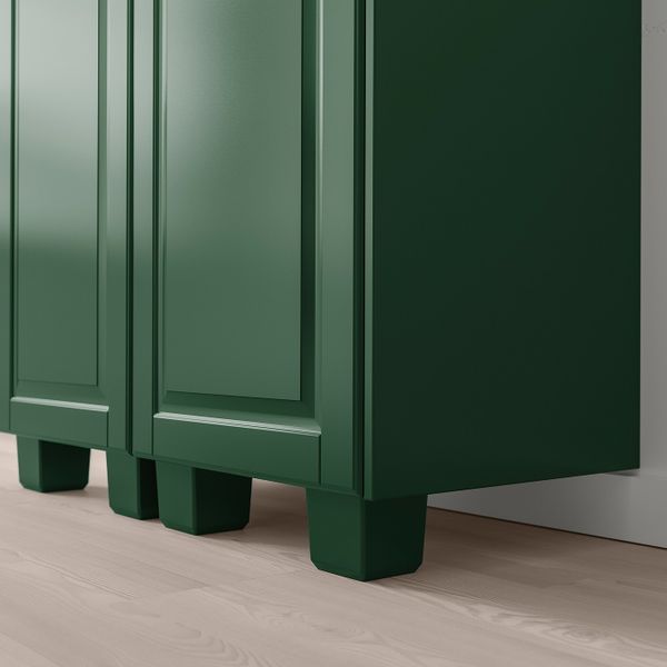 Ножка, темно-зеленый 8 см IKEA BODBYN БУДБИН 004.446.67 - фото 2