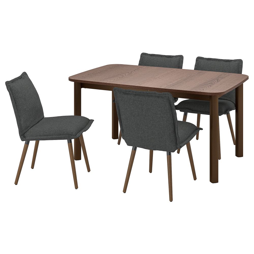 Стол и 4 стула IKEA KLINTEN, STRANDTORP СТРАНДТОРП 995.058.93 - фото 1