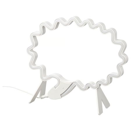 SNÖDJUP СНЁДЬЮП Декоративная подсветка, светодиоды - рамочка белый/разноцветный