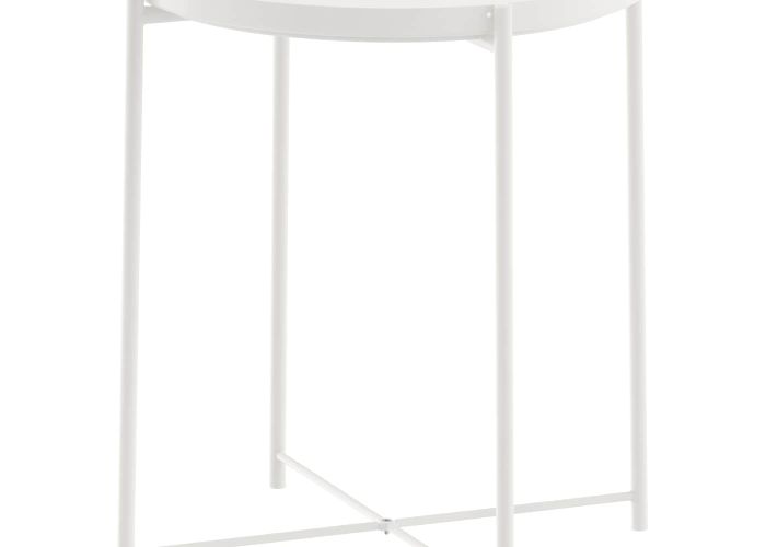 Стол сервировочный, белый 45x53 см IKEA GLADOM ГЛАДОМ 003.832.49