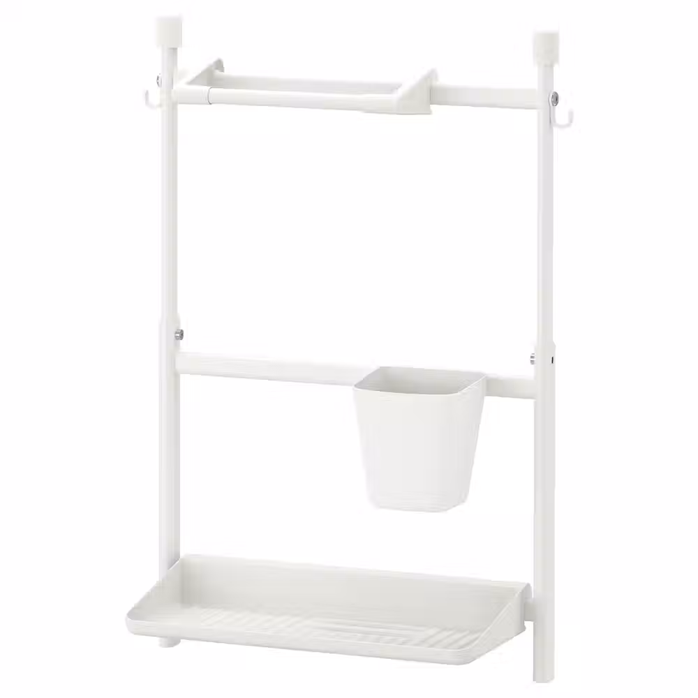 SUNNERSTA Комплект кухонных аксессуаров - без сверления/держатель рулона/сушилка/контейнер - фото 1