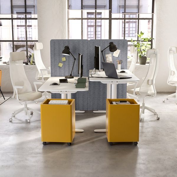 Тумба с электронным замком, золотисто-коричневый 42x61 см IKEA IDÅSEN ИДОСЕН 392.872.99 - фото 2