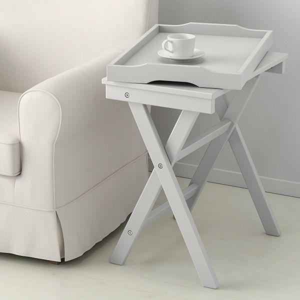 Стол сервировочный, серый 58x38x58 см IKEA MARYD МАРЮД 603.832.65 - фото 3