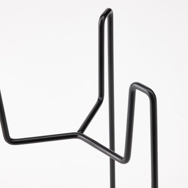 Пьедестал для цветов, для дома, улицы черный 21 см IKEA SVARTPEPPAR СВАРТПЕППАР 504.758.35 - схема-чертеж с размерами