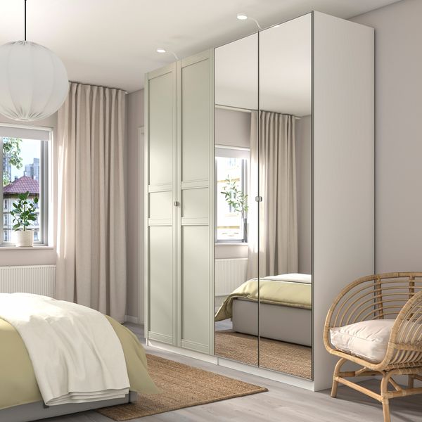 Гардероб, комбинация, 200x60x236 cm IKEA PAX ПАКС, FLISBERGET ФЛИСБЕРГЕТ, VIKEDAL ВИКЕДАЛЬ 394.781.33 - фото 3