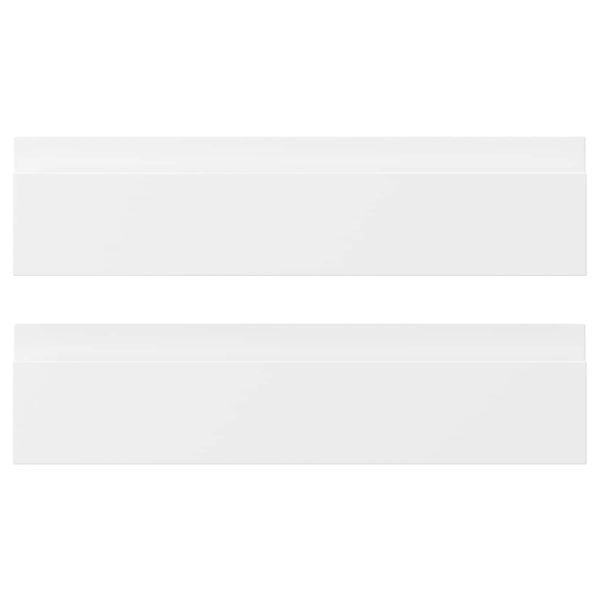Фронтальная панель ящика, матовый белый 40x10 см IKEA VOXTORP ВОКСТОРП 703.674.20 - фото 1