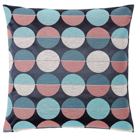 Чехол на подушку, синий-розовый 50x50 см IKEA ОТТИЛЬ 403.623.82