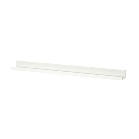 Полка для картин, белый 115 см IKEA MOSSLANDA МОССЛЭНДА 603.718.75