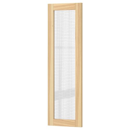 Стеклянная дверь ТОРХЭМН, естественный ясень