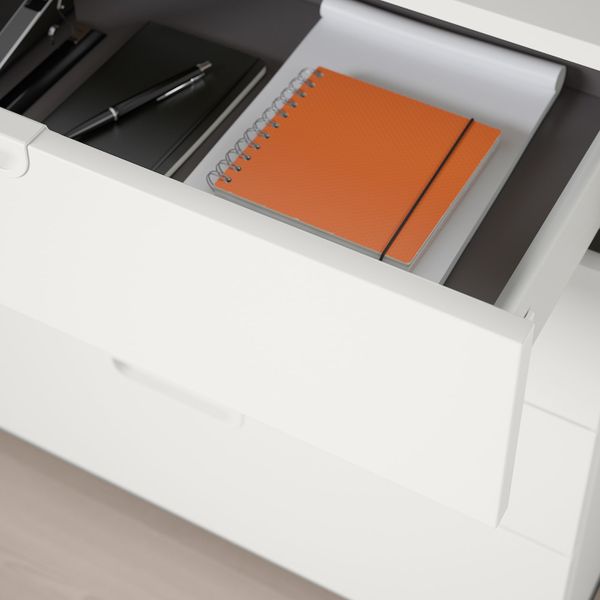 Тумба с ящиками, белый 80x80 см IKEA GALANT ГАЛАНТ 903.651.75 - фото 4