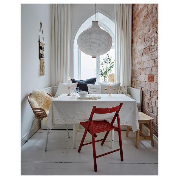 Абажур для подвесного светильника, в форме луковицы/белый 57 см IKEA RISBYN РИСБЮН 804.056.81 - фото 2