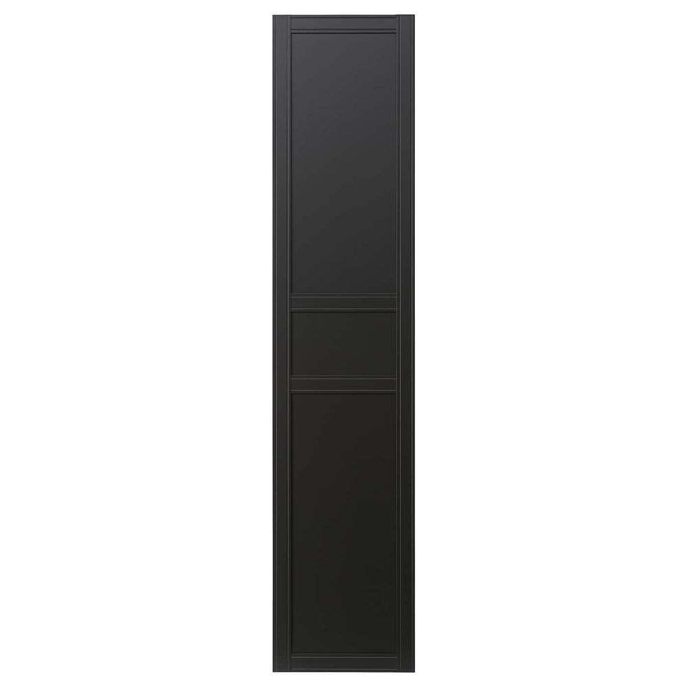 Дверца с петлями, антрацит 50x229 см IKEA FLISBERGET ФЛИСБЕРГЕТ 392.690.64 - фото 1