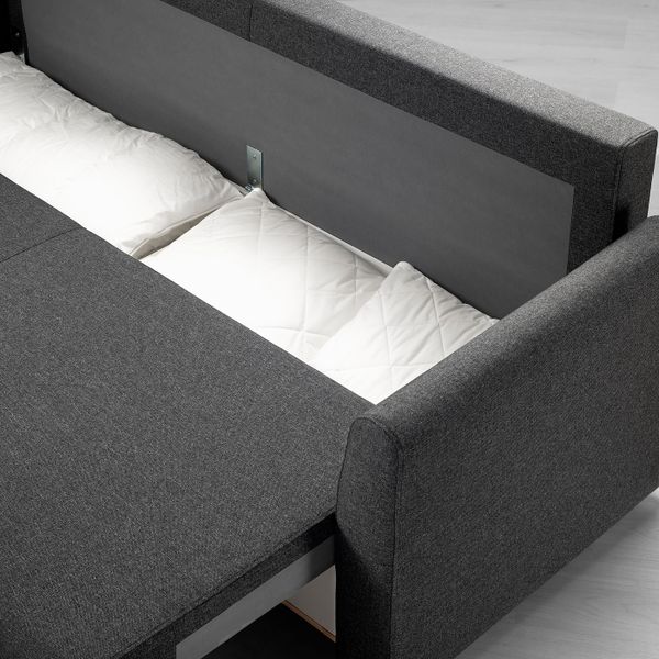 3-местный диван-кровать, Рудорна темно-серый IKEA BRISSUND БРИССУНД 204.472.88 - фото 6