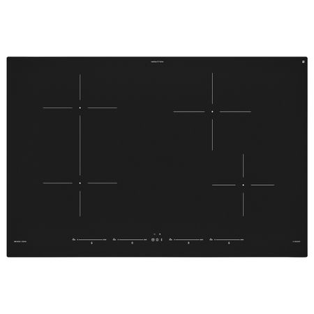 Индукционная варочная панель, ИКЕА 500 черный 78 см IKEA UTNÄMND УТНЭМНД 904.678.24