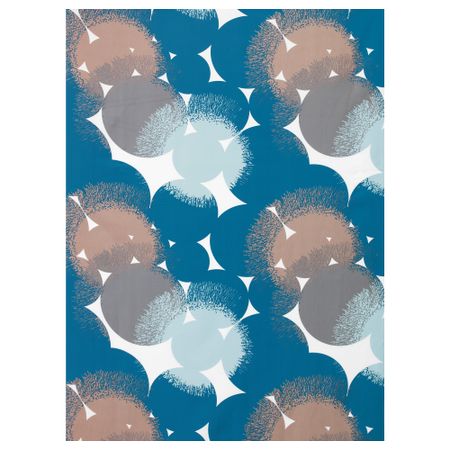 Ткань БОЛЛТИСТЕЛЬ, синий, разноцветный (150 см)