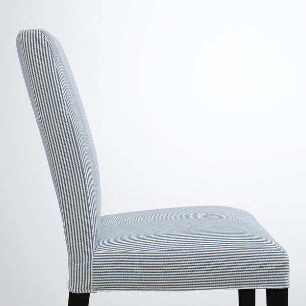 Стул, черный, Rommele темно-синий-белый IKEA BERGMUND БЕРГМУНД 793.899.79 - фото 7