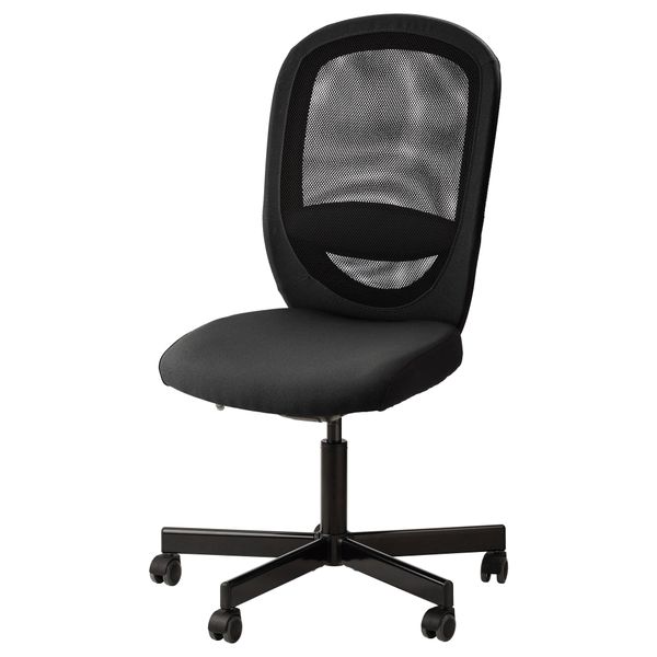 Рабочий стул ФЛИНТАН, Хавгульт черный - фото 1