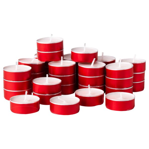 Неароматическая греющая свеча ВИНТЕР 2016, красный - фото 1