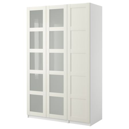 Гардероб с 3 дверцами, 150x60x236 cm IKEA PAX ПАКС 398.644.12